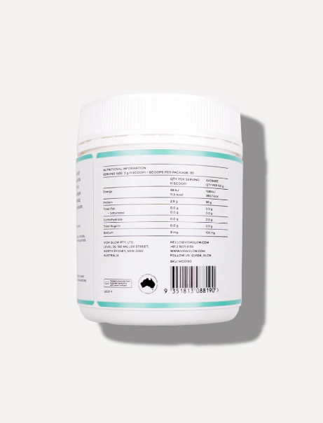 Vida Glow Natural Marine Collagen Powder 90g Original