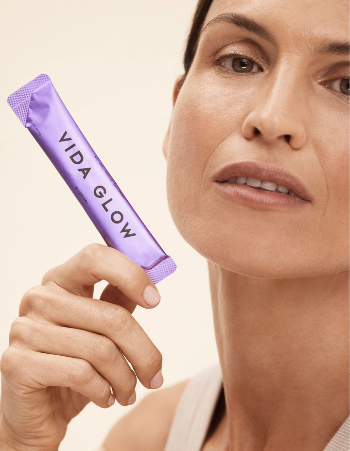 Vida Glow Natural Marine Collagen Blueberry
