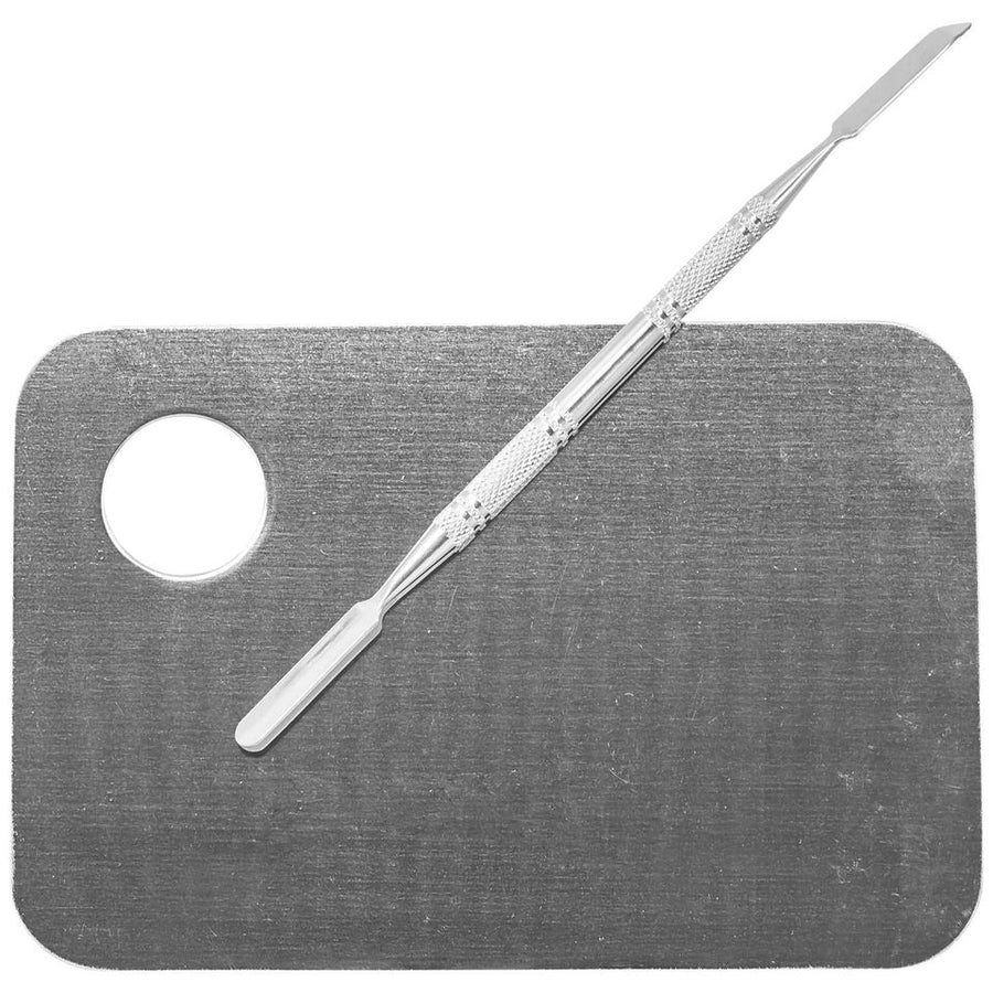 MIXING PLATE AND SPATULA | Blush Bar Geelong | MAKEUP | HAIR | BROW | BLOW | BAR