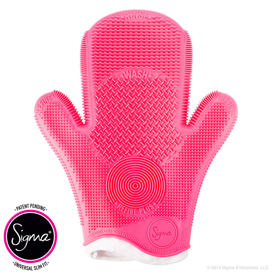 SIGMA BRUSH CLEANING GLOVE ® | Blush Bar Geelong | MAKEUP | HAIR | BROW | BLOW | BAR