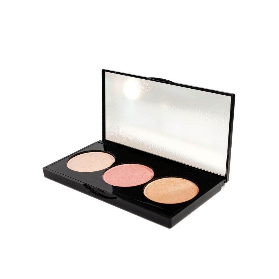 HIGHLIGHT PALETTE - 3 WELL | Blush Bar Geelong | MAKEUP | HAIR | BROW | BLOW | BAR