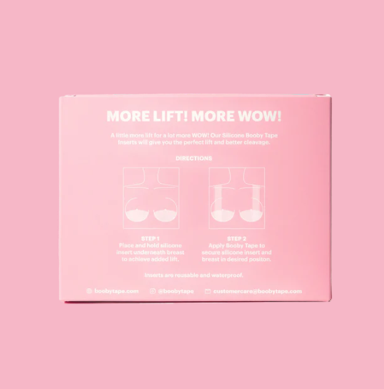 Booby Tape Silicone Booby Tape Inserts A-C