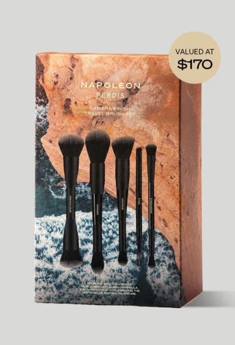Napoleon Perdis Camera Finish Travel Brush Set