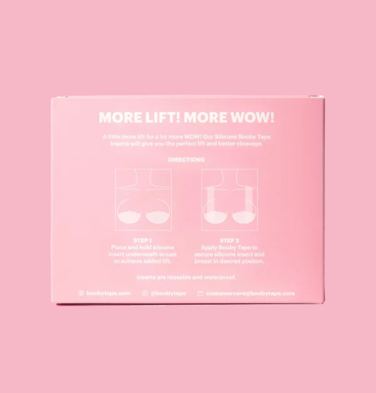 Booby Tape Silicone Inserts D-F