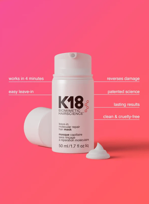 K18 Leave-In Molecular Repair Hair Mask