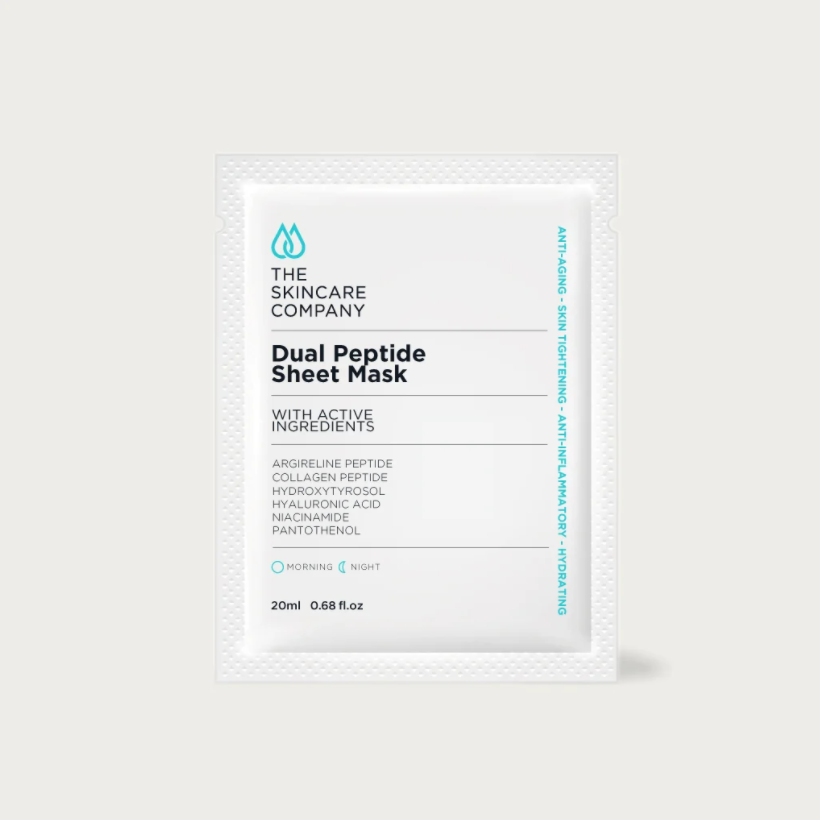 The SkinCare Company Dual Peptide Sheet Mask