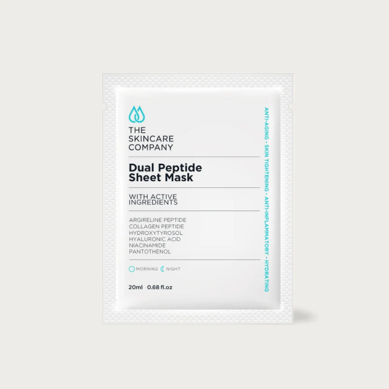 The SkinCare Company Dual Peptide Sheet Mask